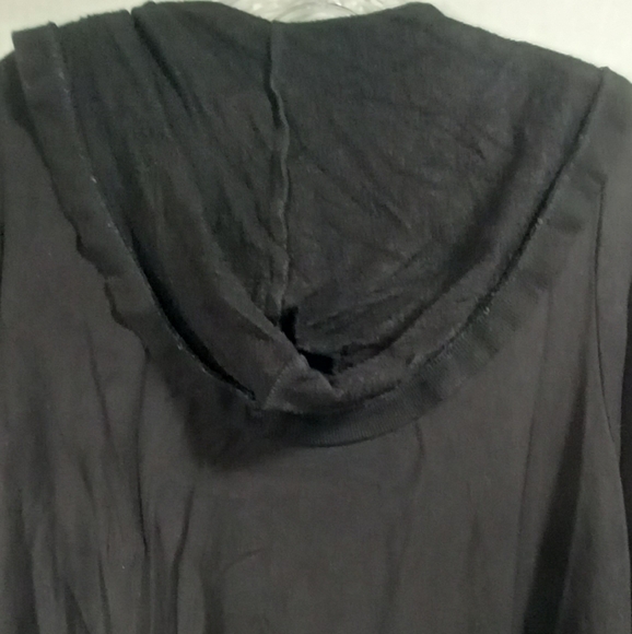 Torrid Black Super Soft Plush Open Front Cardigan Size 1X - Picture 5 of 6